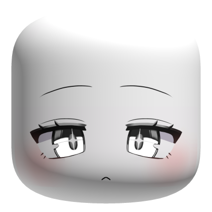 Chibi Sparkling Doll Face (Eye Recolorable)