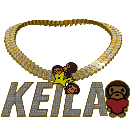 keila custom diamond chain  Roblox item