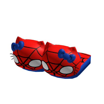 Cute Spider Kitty Slippers
