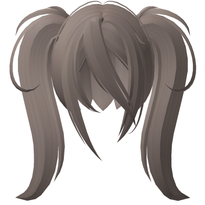 ♡ : Cute Long Messy Braids in Ash Brown