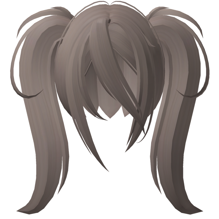 ♡ : Cute Long Messy Braids in Ash Brown
