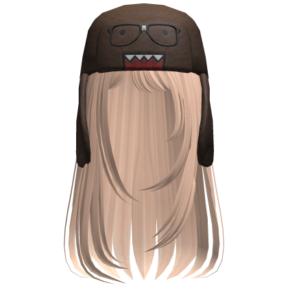 Domo Long Girl Hair Blonde V3