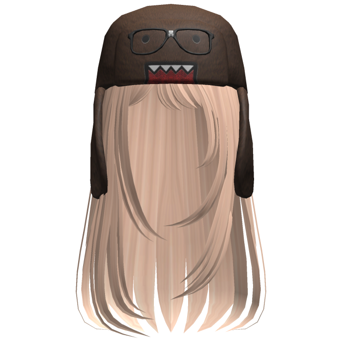 Domo Long Girl Hair Blonde V3