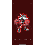 Fake metal drip