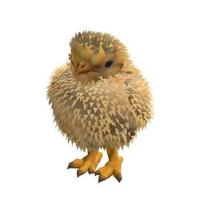 Furry Yellow Chick Suit