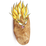 The Super Saiyan Potatoes!