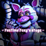 - Funtime Foxy’s stage -