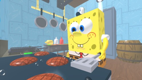 Escape do OBBY do SPONGYBOY e do CRISPY CRABY! (NOVO)