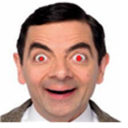 creepy mr. bean Roblox decal
