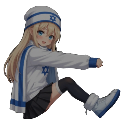 Israel Anime Waifu Hug