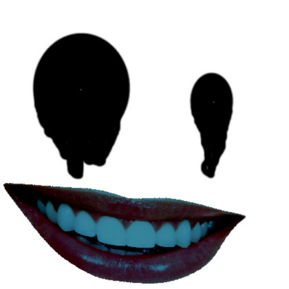 Creepy C: / Sleepy Weepy smile Roblox decal