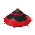 Red Spikey Hat