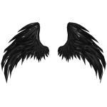 [PBR] Black Angel Wings