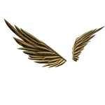 Antique Gold Wings