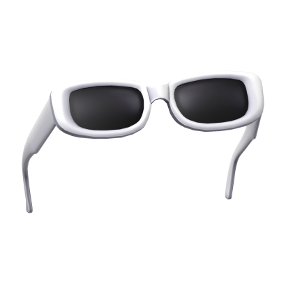 Stylish White Raised Shades Roblox item