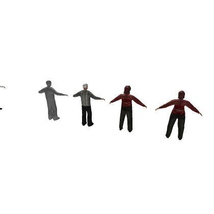 Fears to Fathom all characters rigged