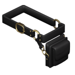 Black Stylish Leather Belt 1.0