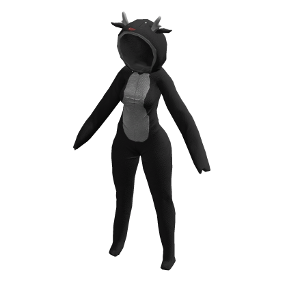 Cute Reindeer Pajama - Black.
