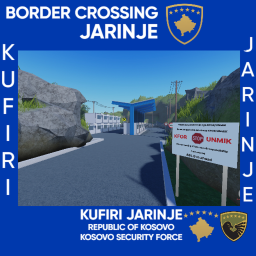 Jarinje Border Crossing, Kosovo