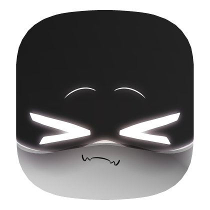 Murder drones - white visor silly face  Roblox item