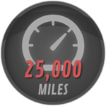 25,000 Miles in Driving Empire!