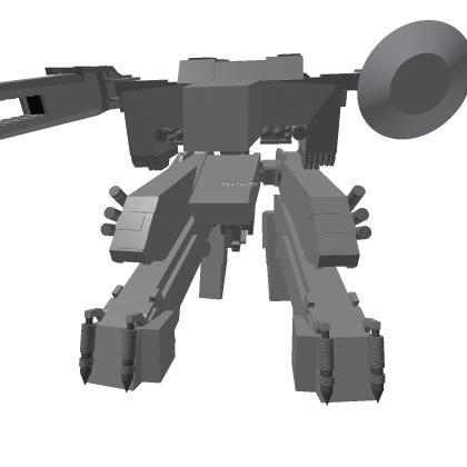 Metal Gear REX (Rigged)