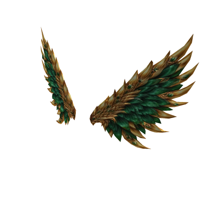 Golden Emerald Wings Roblox item