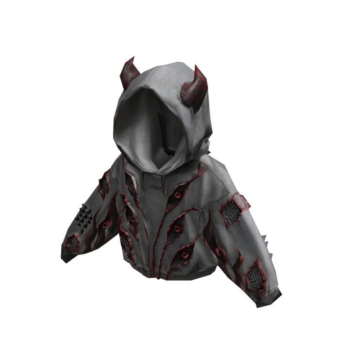 ORNA | Demon Skeleton Hoodie Y2K UGC Kalcer Outfit