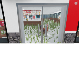Eat KFC at a KFC Resurant with chickens!