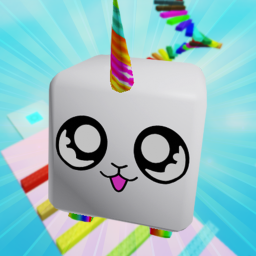Fun & Easy Obby 🌈 Rainbows & Unicorns Parkour 🦄