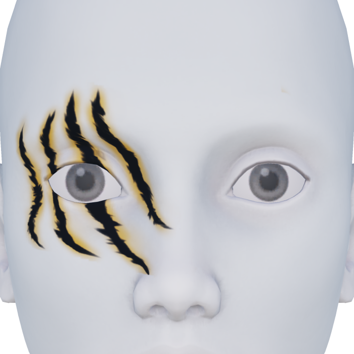 Yellow Neon Void Scars