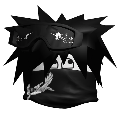 dashie classic fallen angel Y2K (black) Roblox item