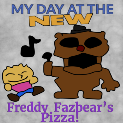 FNaF 2 "Freddy The Red Nose Bear!" Freddy Drawing Roblox decal