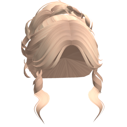 Messy Baddie Y2K Bun (Blonde)