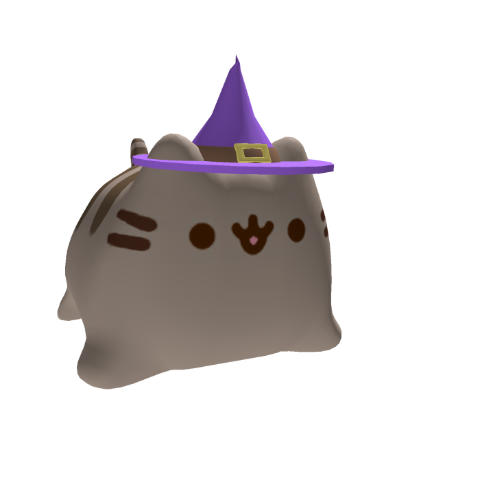 ♡ witch pusheen cat ♡