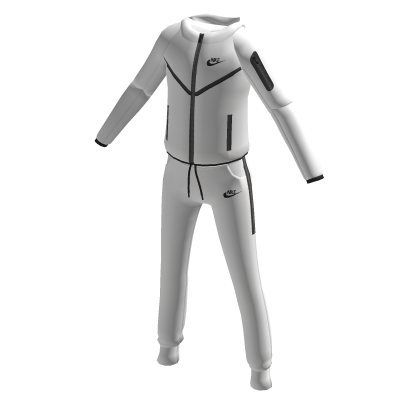 White Tech Fleece thumbnail