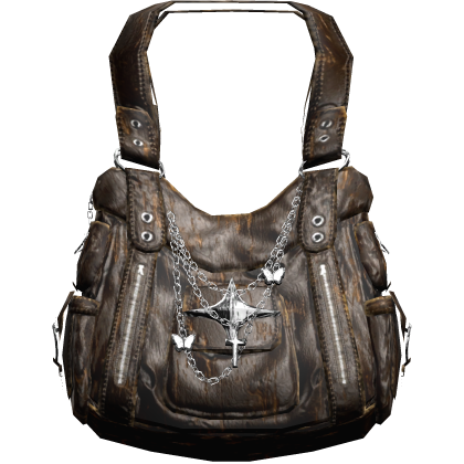 Vintage Dark Brown Shoulder Bag 1.0