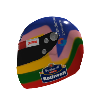  J. Villeneuve 1998 Helmet