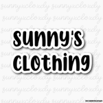 ʚɞ sunny's clothing ʚɞ