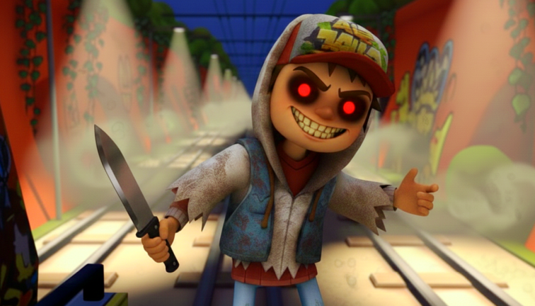 Survive Subway Surfers The Killers screenshot 2
