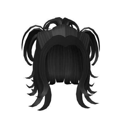Black Aesthetic Y2K Updo Roblox item