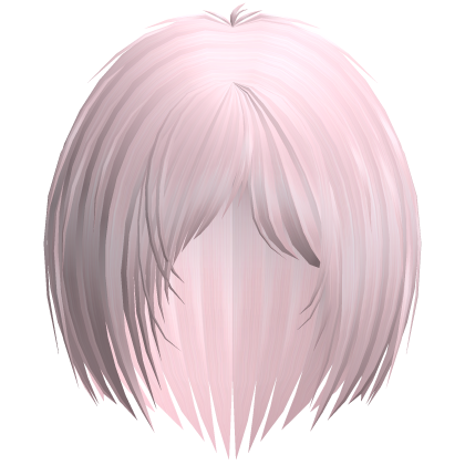 Goth Razor Cut Layered Bob (Pink) Roblox item