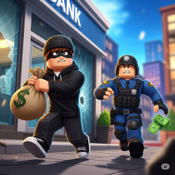 Bank Escape For A Prize (Obby)