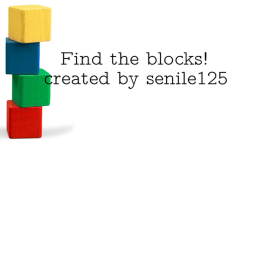 Find the blocks! (Fireworks!)