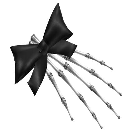 Skeleton hand hairclip