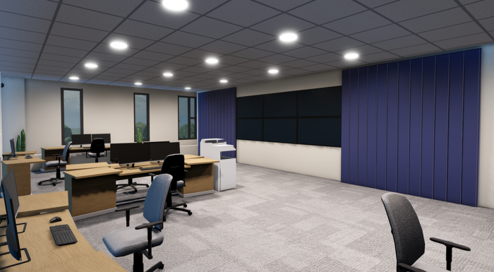 British Police Station (FURNISHED) preview 1