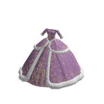 ♾️ Lilac winter princess ballgown