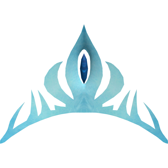❄️ Elsa Frozen Ice Queen Blue Tiara Crown 