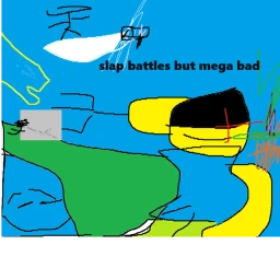 slap battles but mega bad  icon