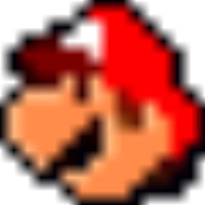 Super Mario 64 Beta Mario Icon Roblox decal
